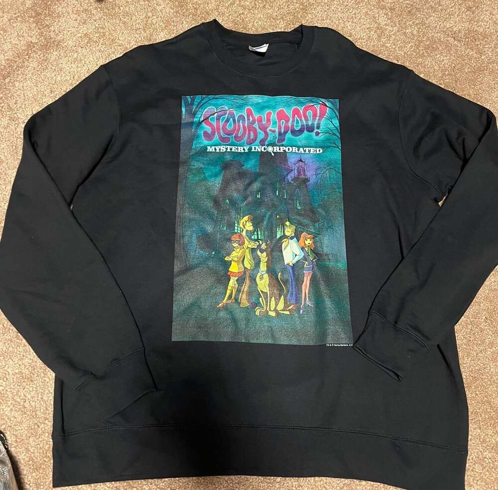 Port & Company Scooby-Doo Mystery Incorporated Sweatshirt Size XL